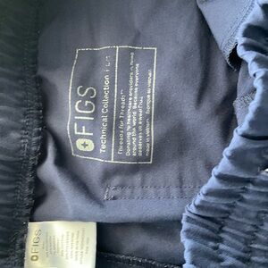 Figs Deep Blue Technical Scrub Pants